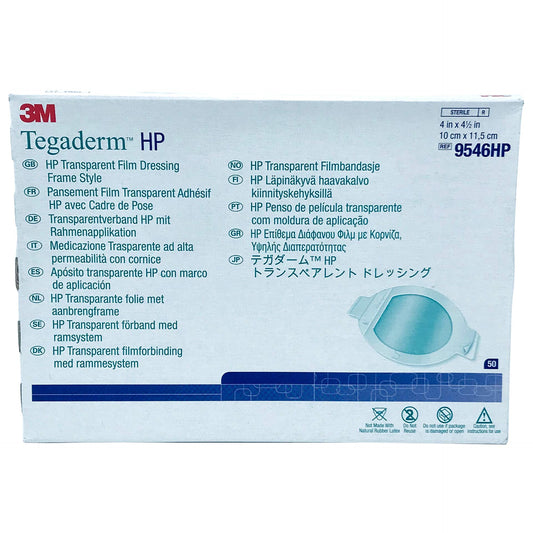 3M Tegaderm HP sacral dressing with secure hold and monitoring for wounds and IV sites