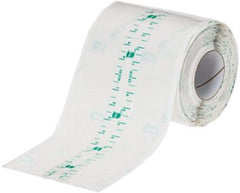 3M Tegaderm Roll 2in 11yd transparent film dressing in use, protecting dressings while allowing showering