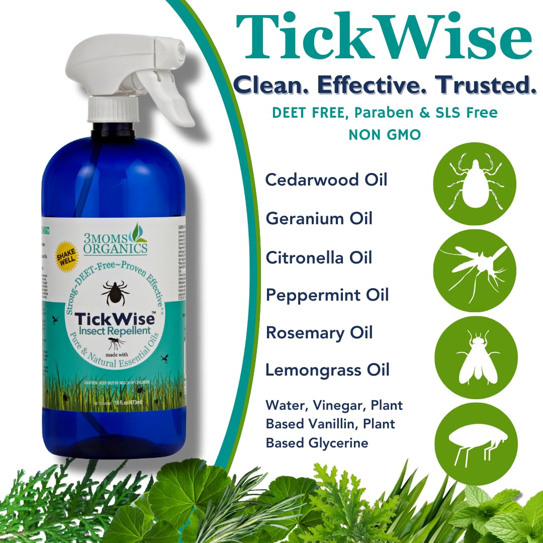 TickWise on horse tack during outdoor riding.
