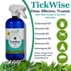 TickWise on horse tack during outdoor riding.