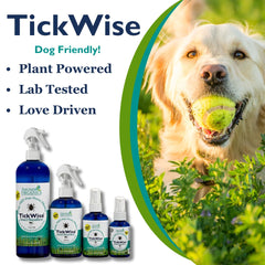 TickWise shown on clothing and gear for outdoor protection.