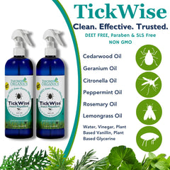 Two-pack TickWise travel kit for on-the-go protection.
