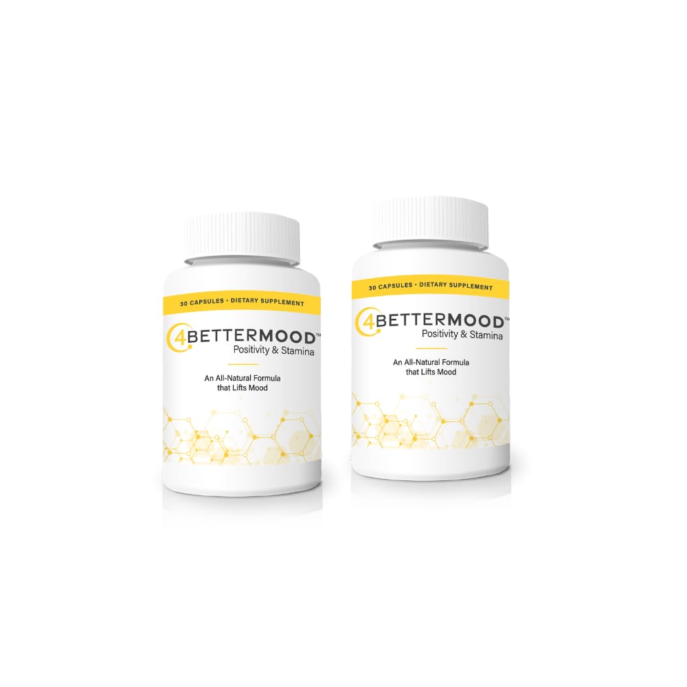 4BETTERMOOD bottle ready for natural mood support and daily calm