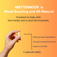 4BETTERMOOD label highlights the herbal ingredients and NAS system