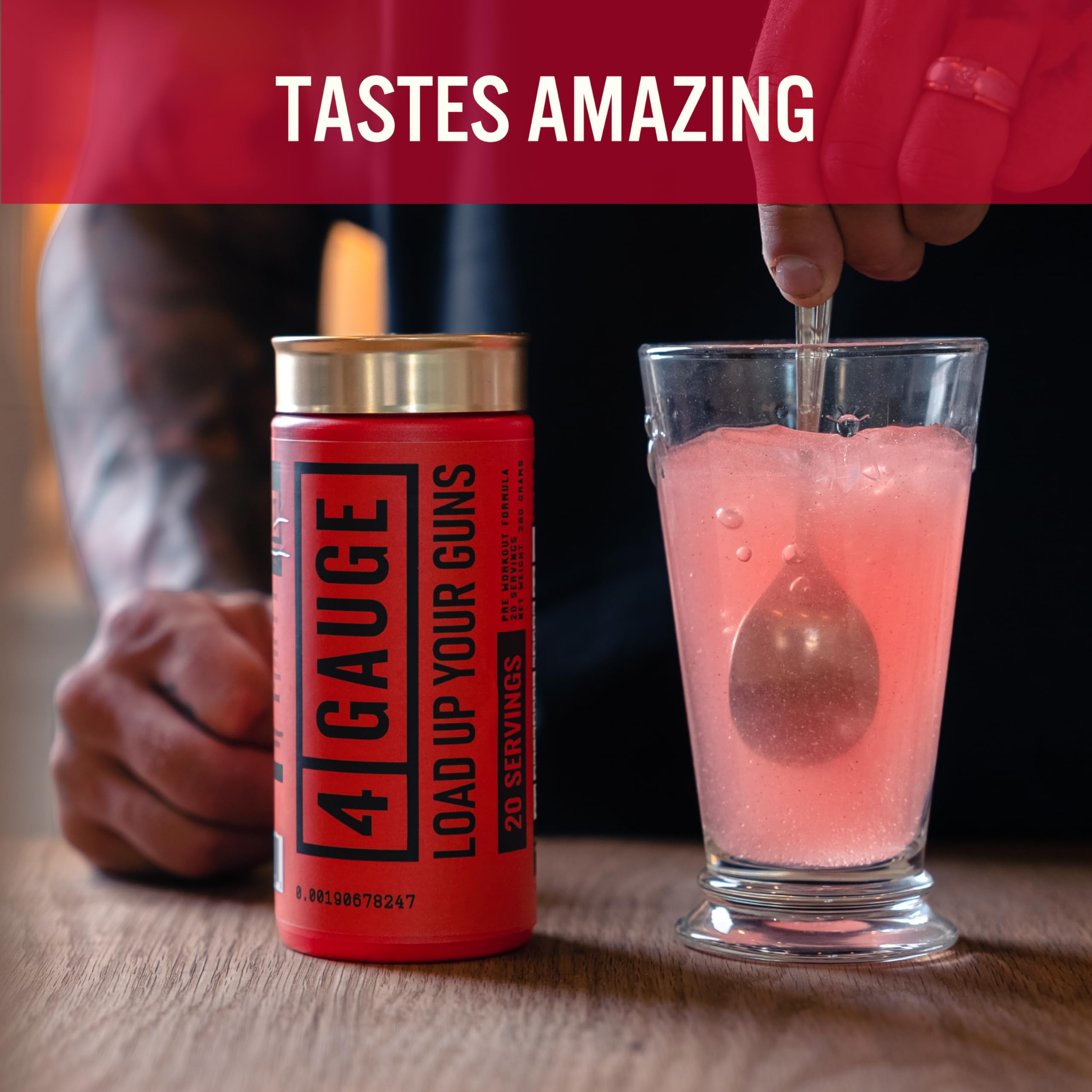 Ingredient panel lists L-Citrulline, L-Carnitine, and Creatine.