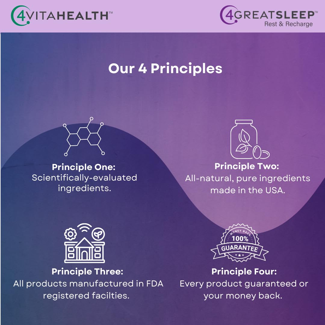 4GREATSLEEP capsules being poured for a calm bedtime ritual.