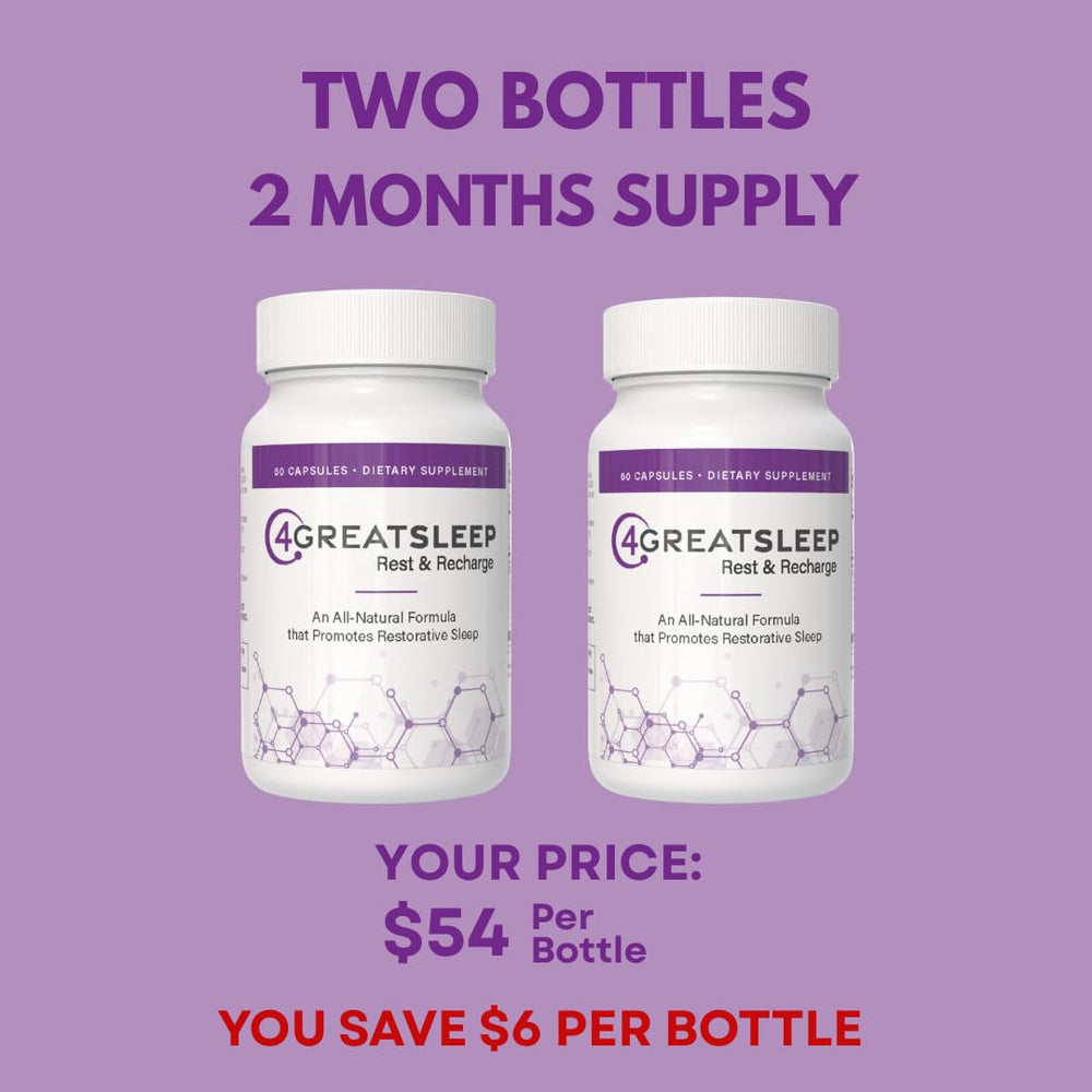 4GREATSLEEP vegan-friendly capsules for night time use