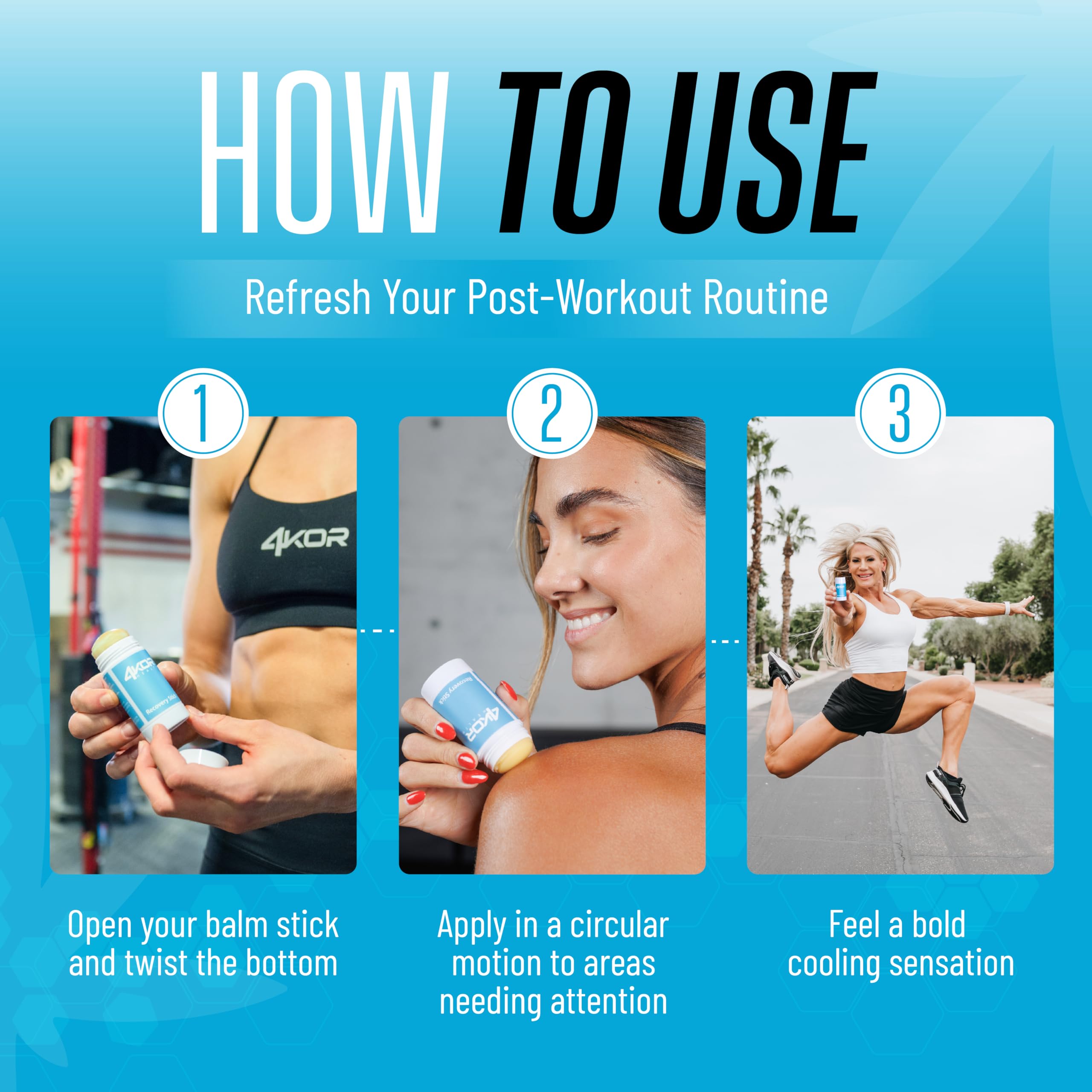 4KOR warming after-application note for comforting feel