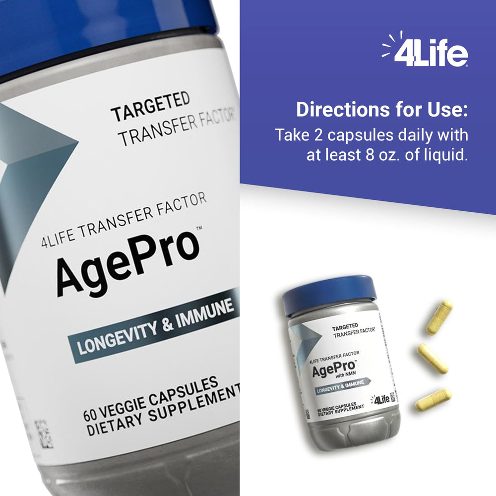 4Life AgePro immune-support scene suggests daily balance and resilience.