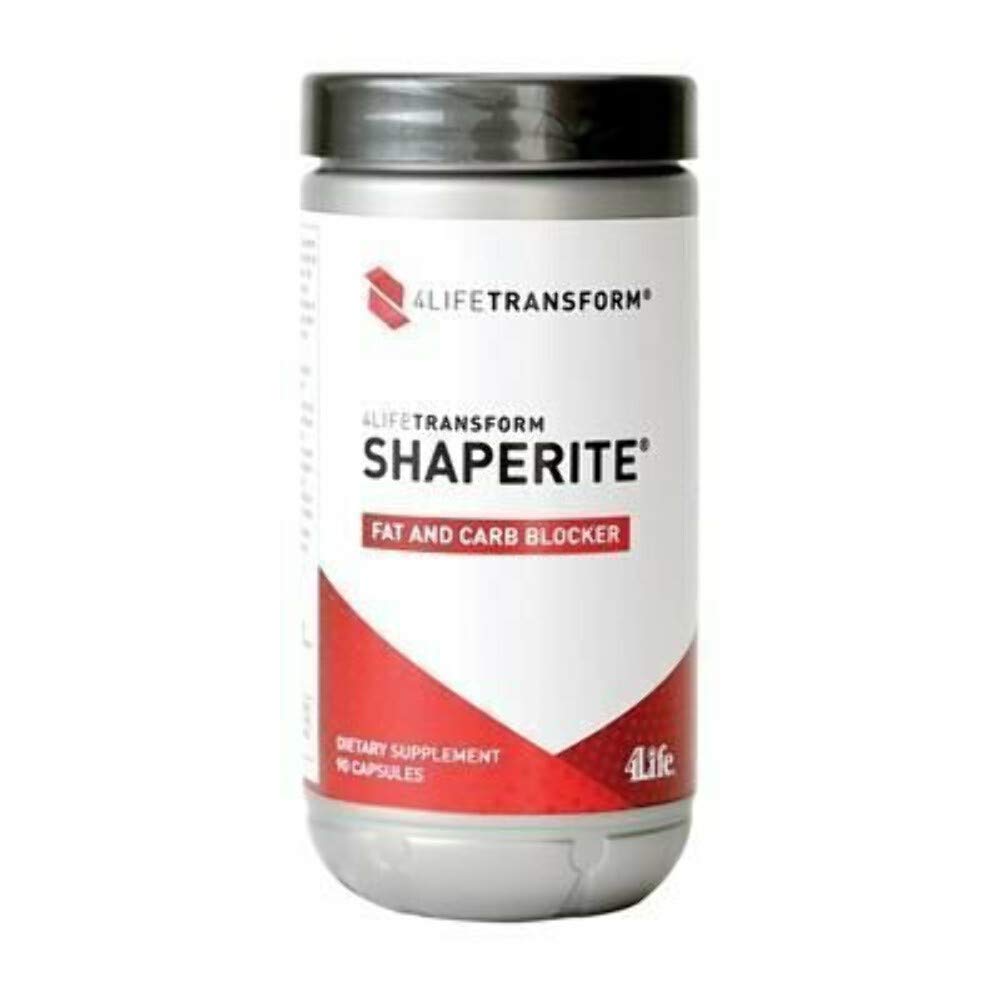 4Life ShapeRite bottle front view, showcasing easy-to-swallow capsules for daily wellness.