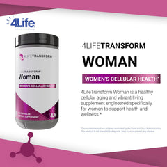 4Life Transform Woman evening primrose detail highlighting skin support