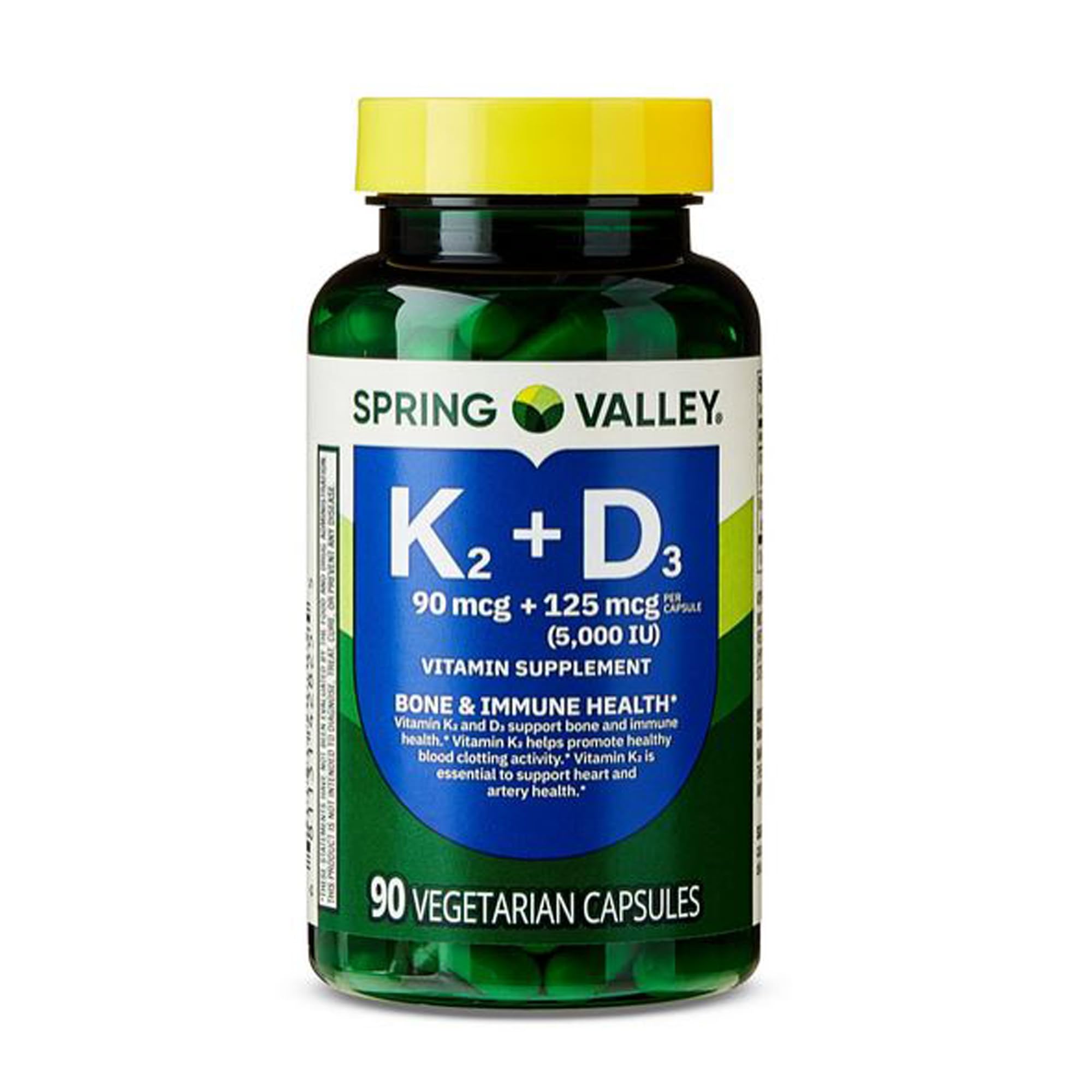 4TOPCARE Vitamin K2 D3 bottle front for daily wellness support
