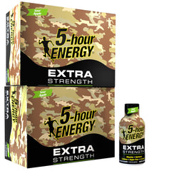 5-hour ENERGY Sour Apple shot bottle for quick energy on the go.
