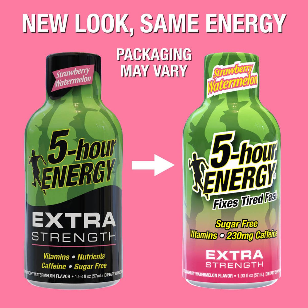 5-hour ENERGY travel-friendly slim bottle ready in a bag