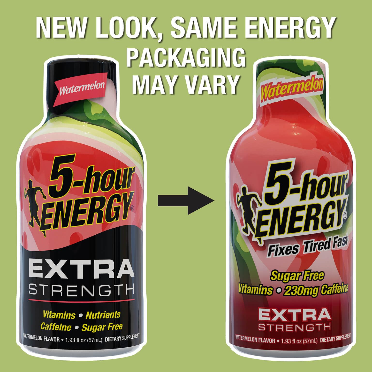 5-hour ENERGY Watermelon Shot 20-pack ready for daily use
