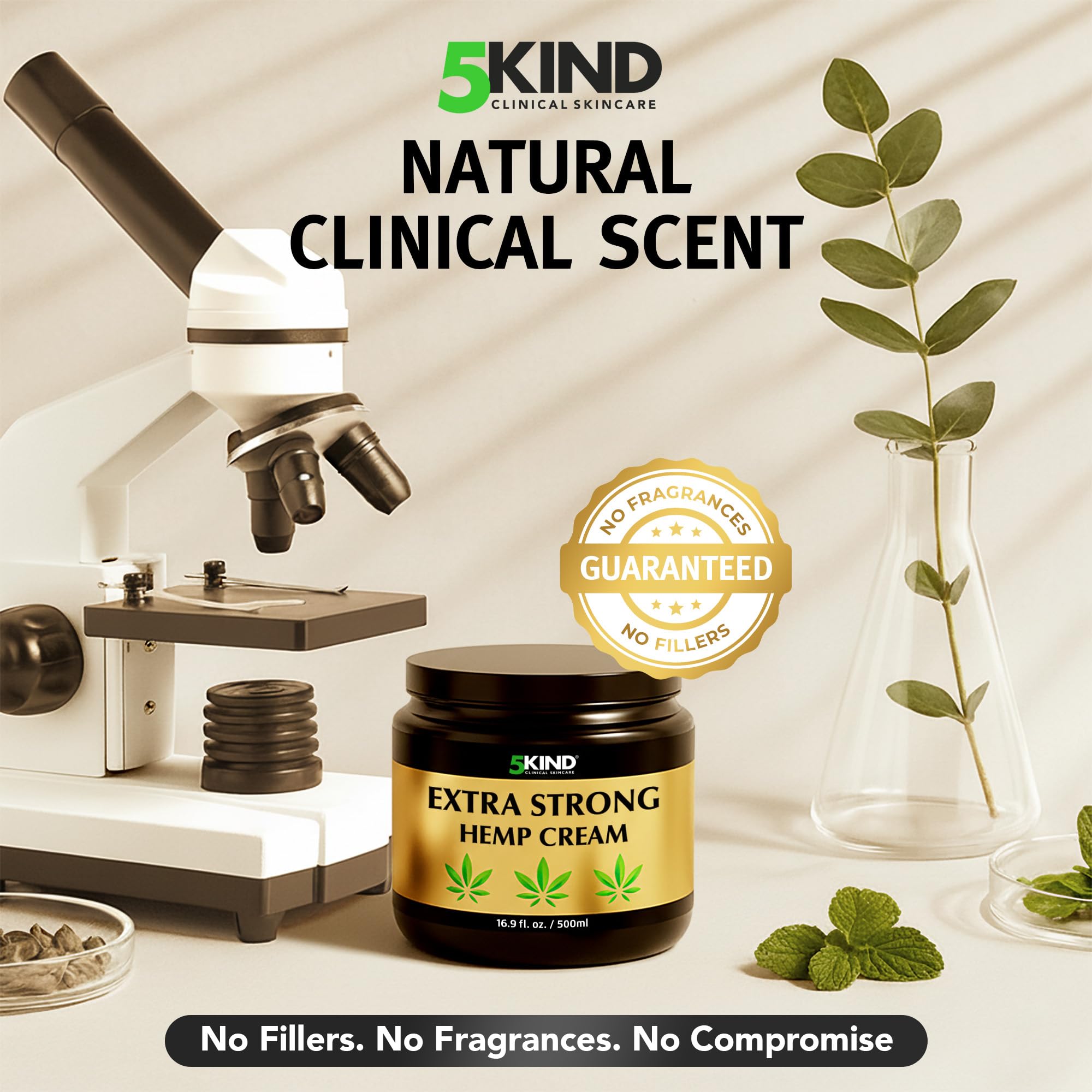 5kind clinical scent closeup highlights natural ingredient blend