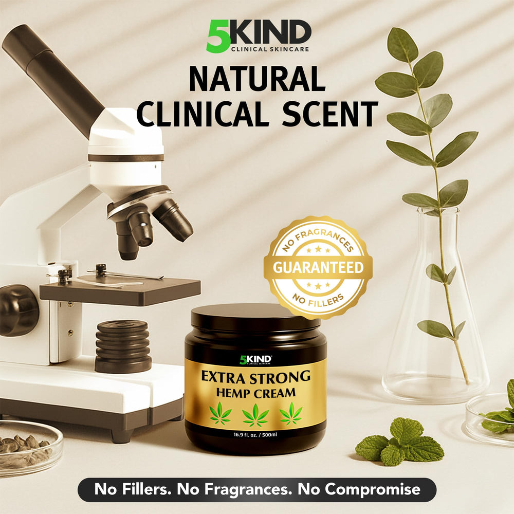 5kind clinical scent closeup highlights natural ingredient blend