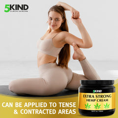 5kind non-greasy formula closeup demonstrates quick absorption