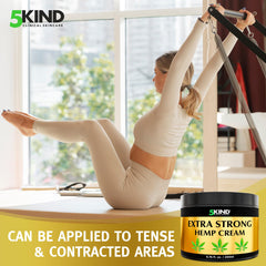 5Kind Hemp Cream knee hip elbow application for joints