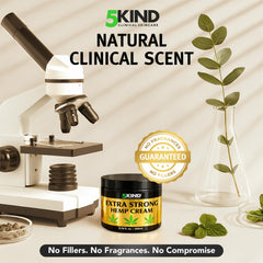 5Kind Hemp Cream lower back massage for tense muscles