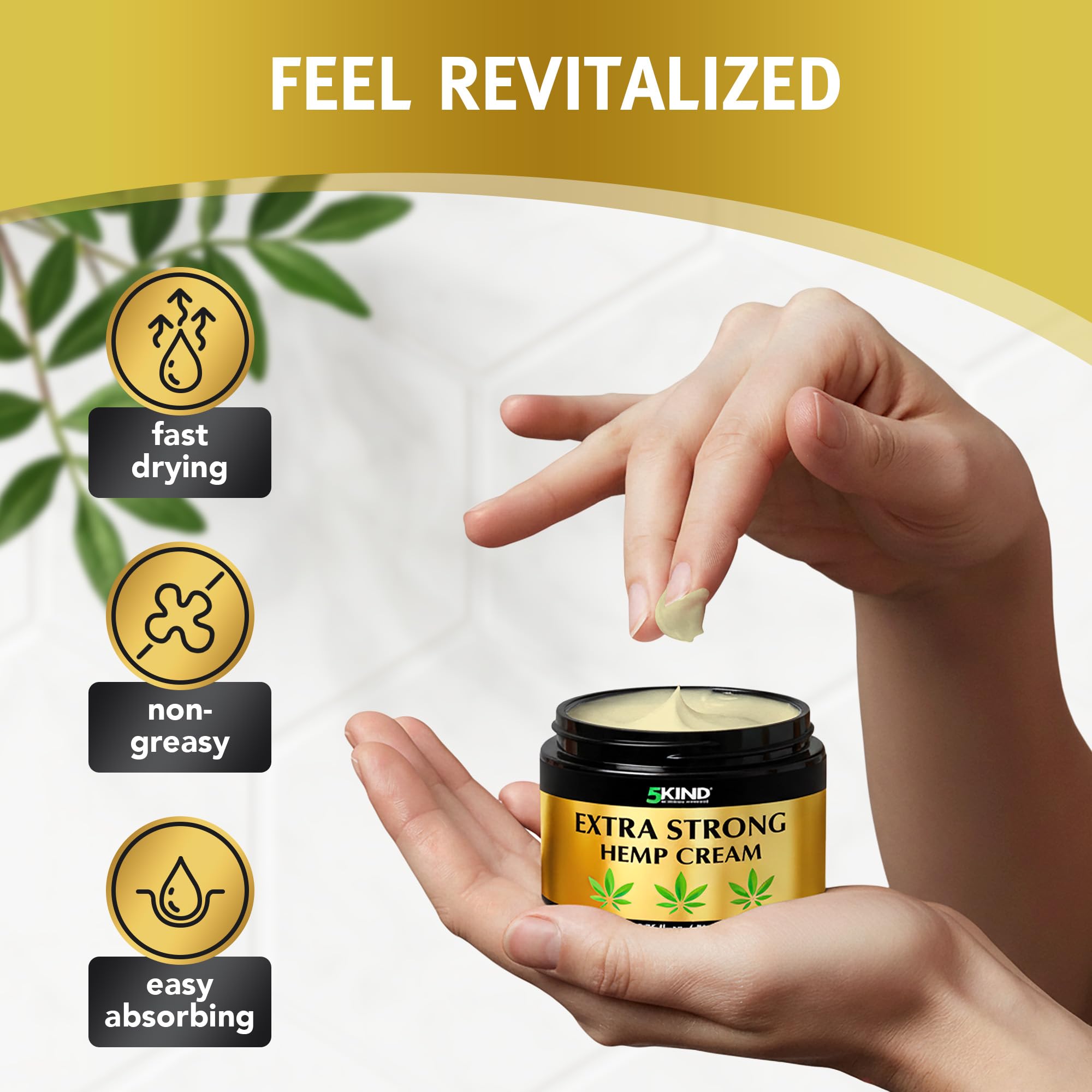 5Kind Hemp Cream post-workout relief after intense training