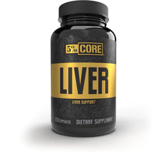 5% Nutrition Core Liver Support NAC bottle for training recovery and antioxidant support