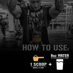 Close-up of 5% Nutrition Core L-Citrulline 3000 label highlighting purity.