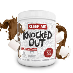 Hot chocolate serving with Rich Piana Knocked Out for evening calm.