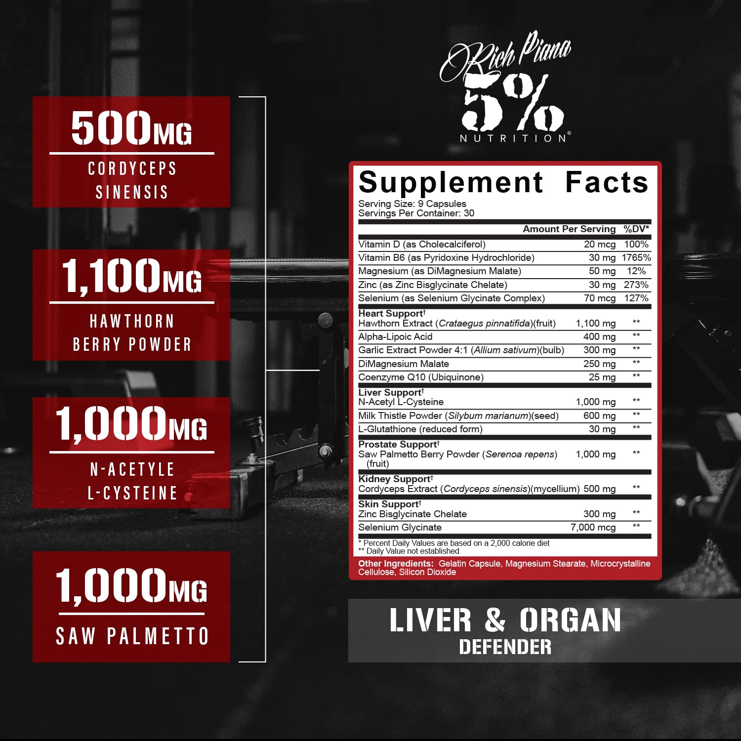 Capsules close-up highlighting NAC and milk thistle for liver detox support