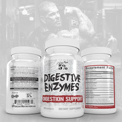 Rich Piana Digestive Defender probiotic blend shows 75 billion CFUs