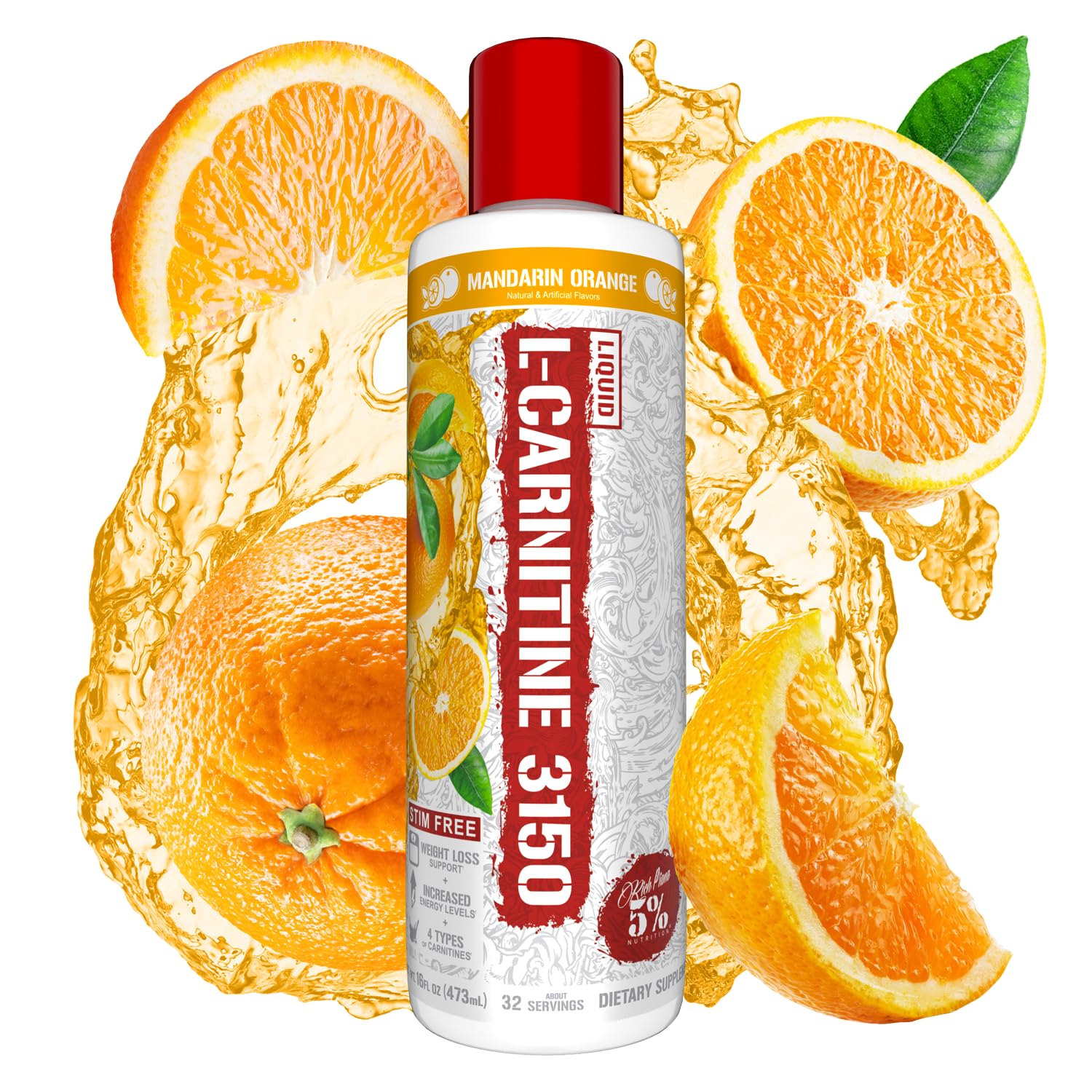 GBB banner on Rich Piana Liquid L-Carnitine 3150 packaging