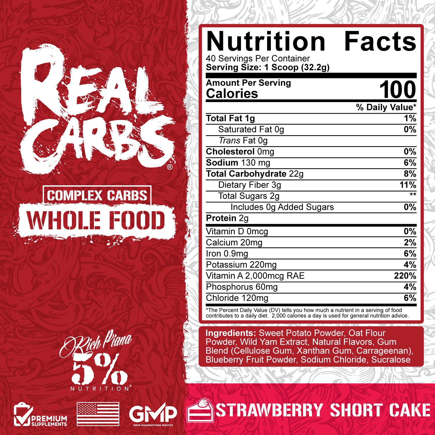 Spoon of Real Carbs ingredients highlighting real-food carbs