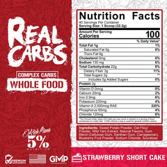 Spoon of Real Carbs ingredients highlighting real-food carbs