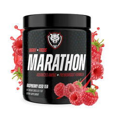 6AM Run Marathon bottle front showing clean pre-run energy for long runs