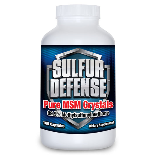 7 Lights Sulfur Defense Opti-MSM bottle—premium MSM for joints and vitality.