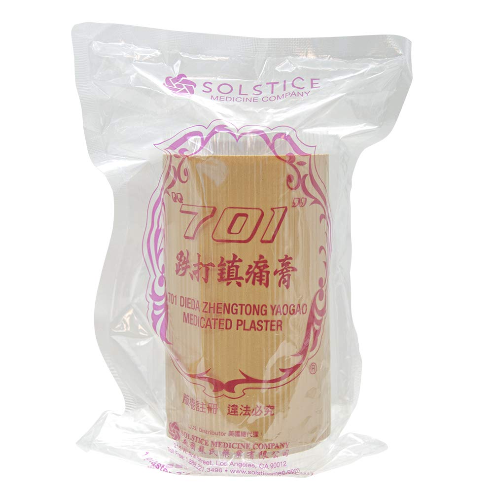 701 Medicated Plaster supports quick, temporary relief from sports injuries.