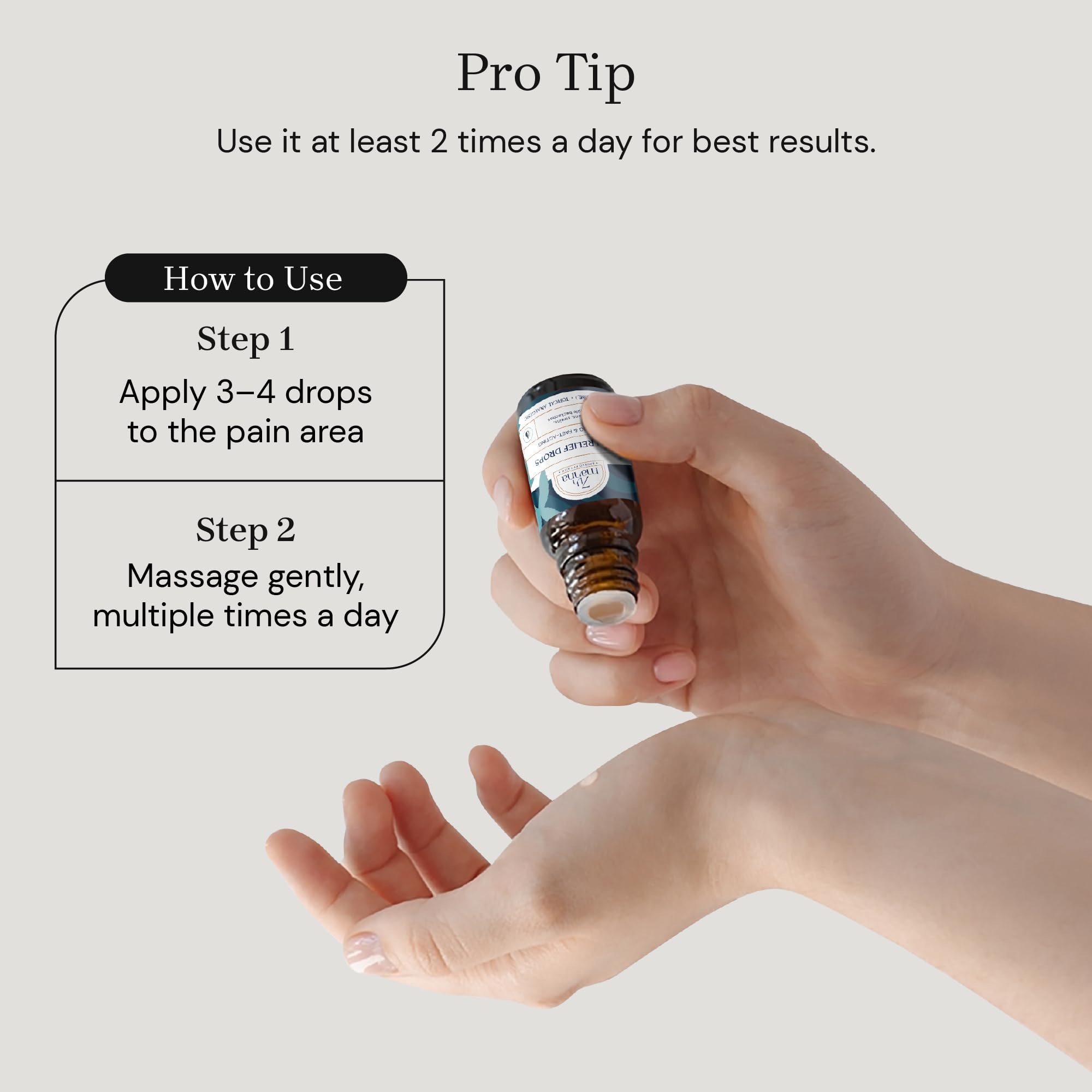 7th Manna Cooling Drops quick-dry formula for fast absorption without residue
