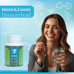 861 Herbs 7 Days Hemorrhoid Supplement in use during daily routine