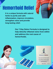 861 HERBS HemorrDetox label detail shows usage guidance