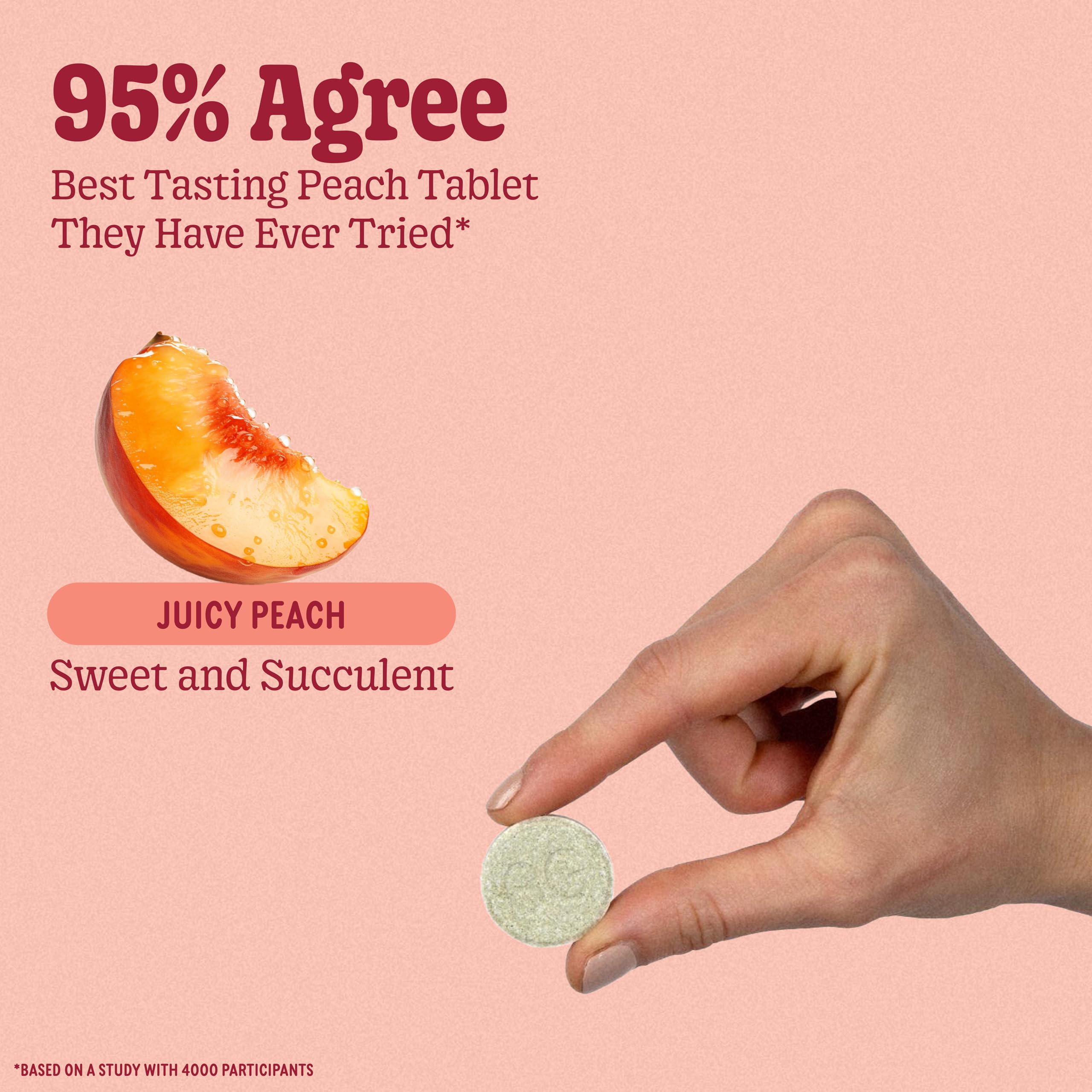 8Greens Supergreens tablets dissolving in water, fruity flavor ready