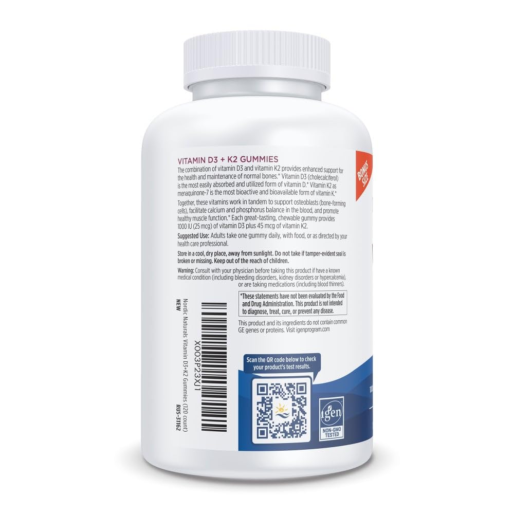 Texture closeup of Nordic Naturals D3 and K2 gummies