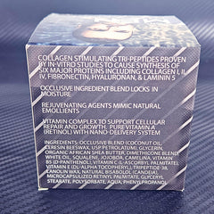 AA Alpha Armor label closeup highlights vitamin-enriched formula for skin health.