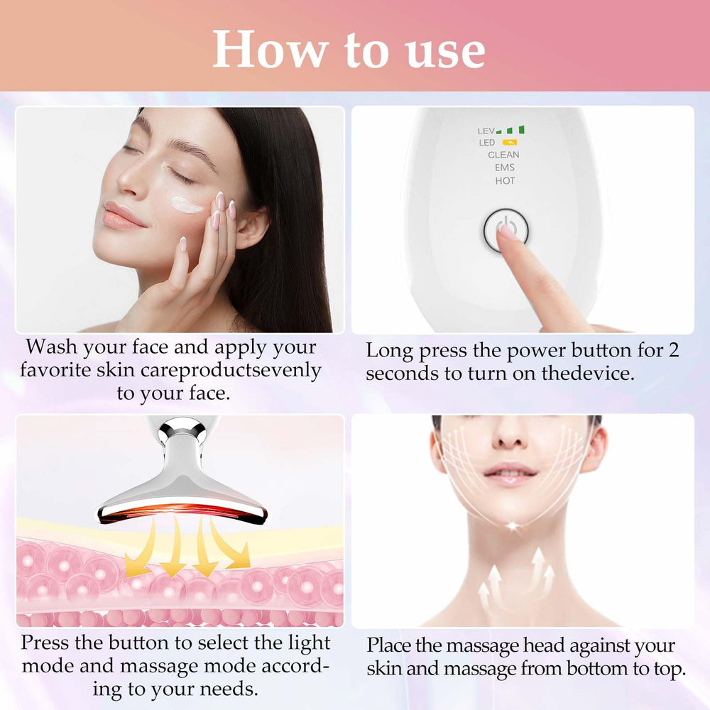 AAJP compact rechargeable device ideal for travel skincare.