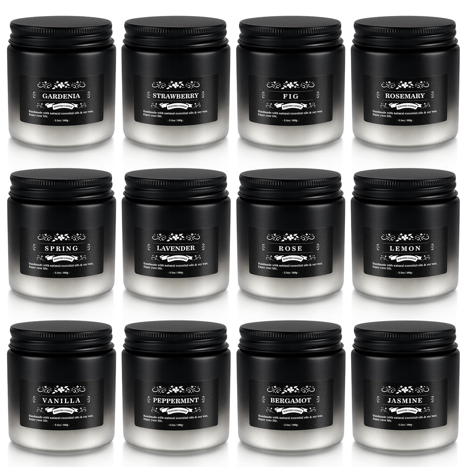 Aamdkcyu dark-tone masculine jar design complements modern office and living spaces.