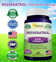 aSquared Nutrition Resveratrol USA-manufactured seal emphasizing quality and safety