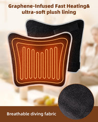 Aassoo machine-washable cover makes cleaning quick and easy after use.