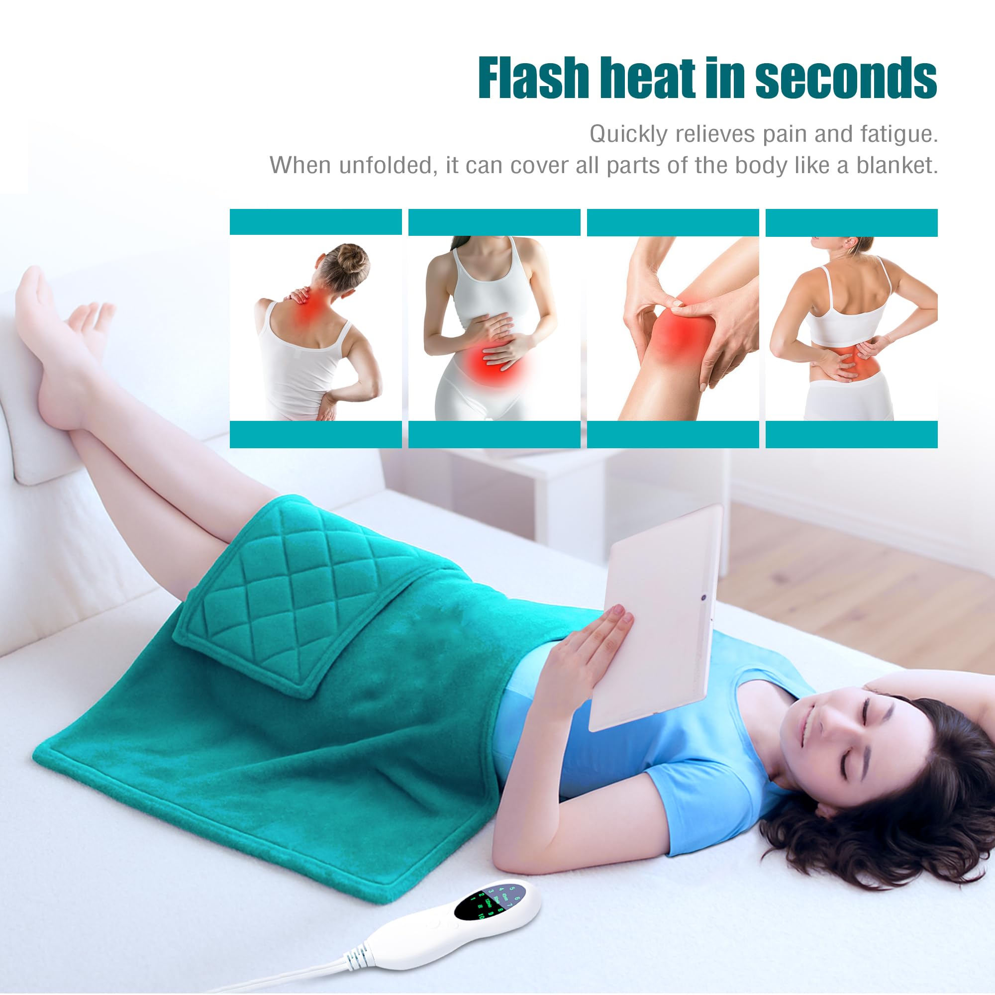 AAYAAY gift-ready heating pad suits parents and friends.