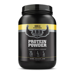 ABB Pure Pro Protein Vanilla container highlighting 20 g protein per serving for daily goals