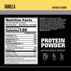 ABB Pure Pro Protein Vanilla scoop shows convenient, quick protein boosts