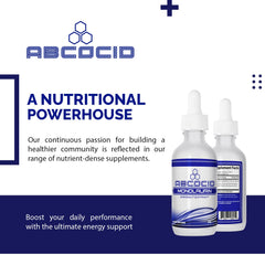 ABCOCID Monolaurin USA facility seal and quality
